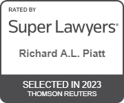 Rated By Super Lawyers | Richard A.L. Piatt | Selected in 2023 | Thomson Reuters